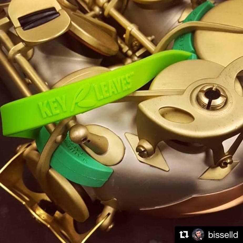 Key Leaves Saxophone Pad Saver from O'Malley Musical Instruments