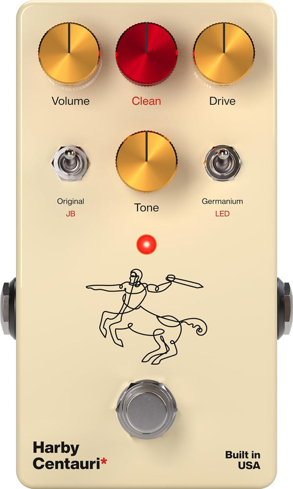 centaur guitar pedal Harby Pedals Centauri Overdrive Guitar Effects Pedal