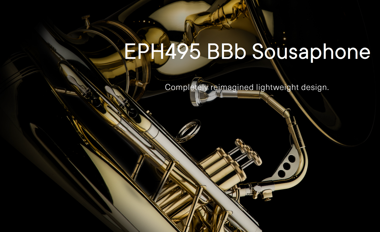Reinforced marching sousaphone eph496
