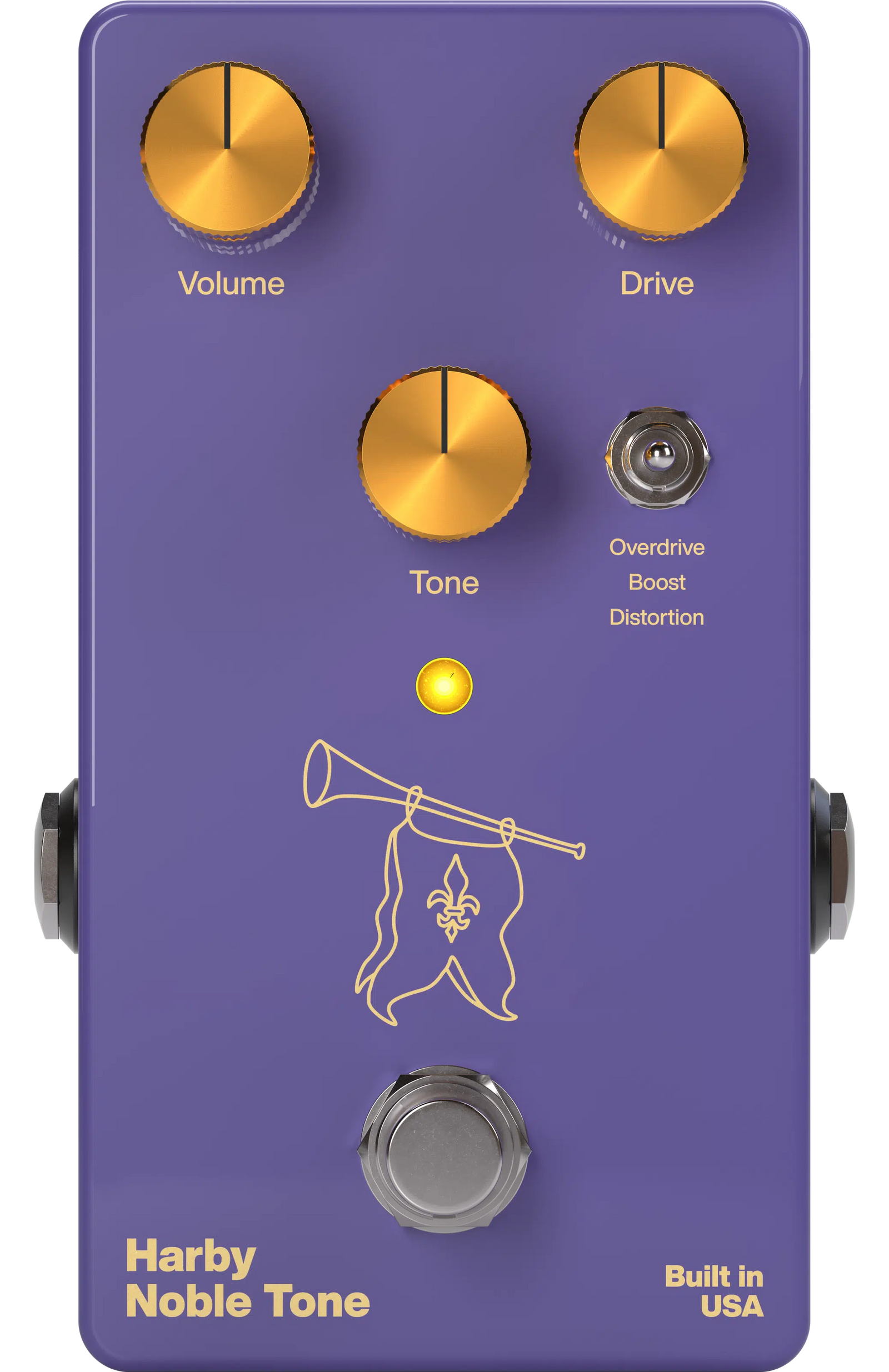 Harby Pedals Nobel Tone Overdrive Guitar Effect Pedal