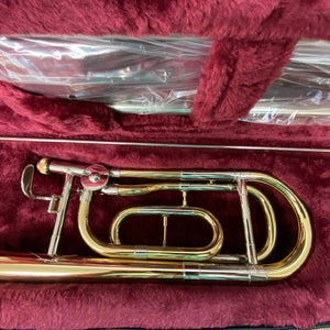 The O'Malley Bb/F "Aria" Med Large Bore Tenor Trombone