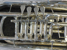 The O'Malley 5 Rotary Valve F Tuba (4 + 1) Silver plated