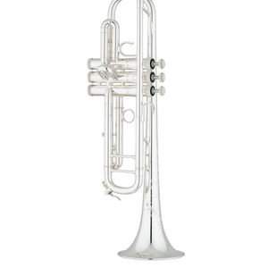S.E. SHIRES TRQ10S Q-Series Professional Bb Trumpet Silver