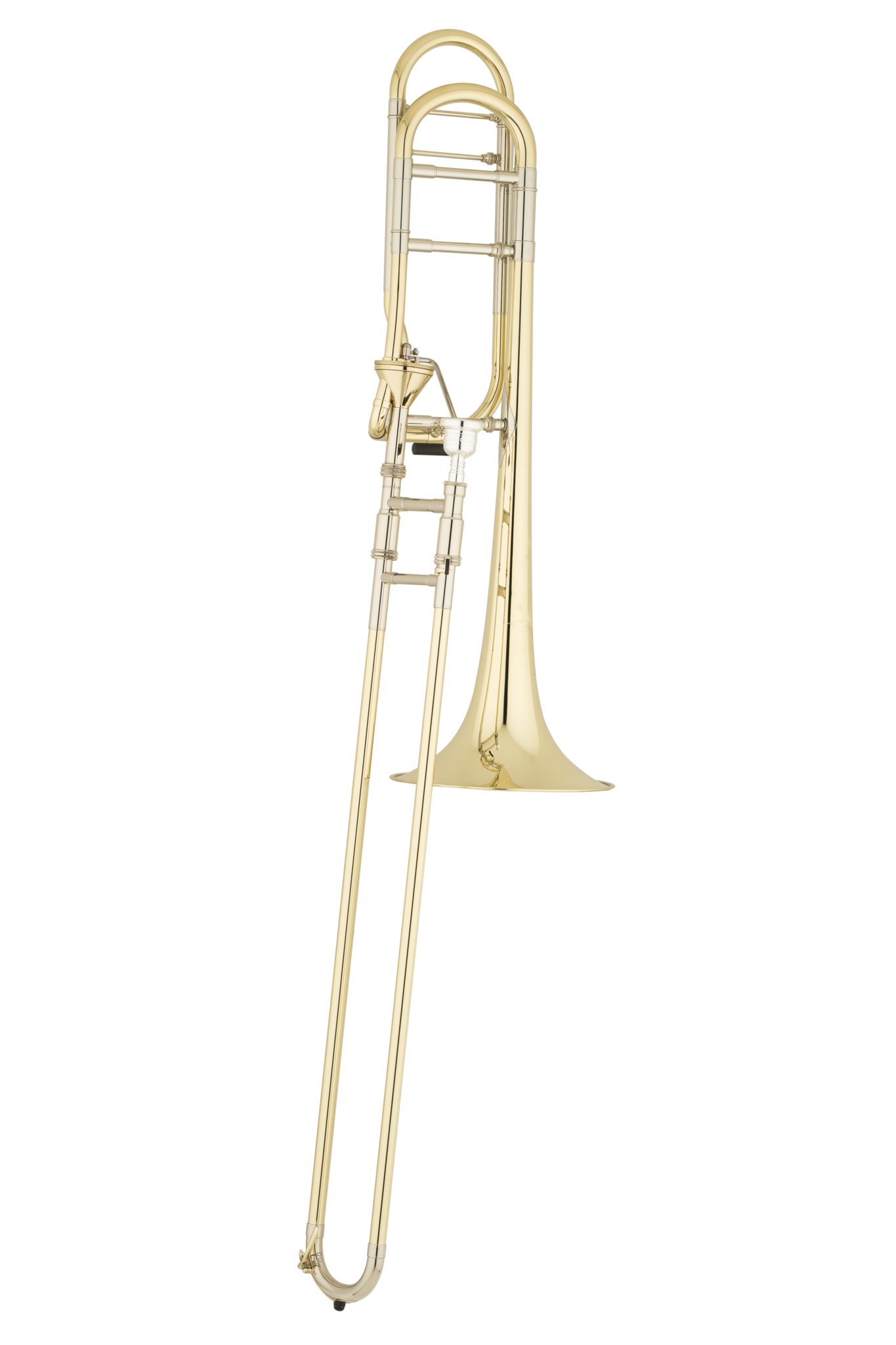 S.E. SHIRES TBQ30A Q-Series Axial F-Attachment Trombone Lacquer Yellow Brass Bell
