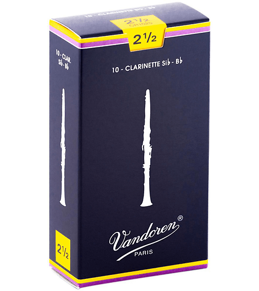 Box of 10 Vandoren Clarinet Reeds from O'Malley Musical Box of 10 Vandoren Clarinet Reeds from O'Malley Musical