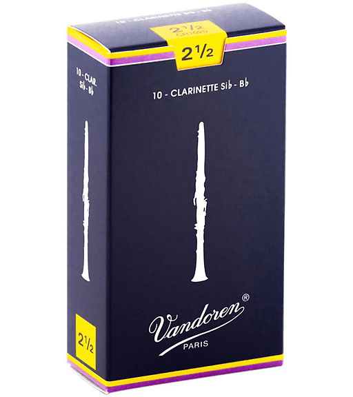 Box of 10 Vandoren Clarinet Reeds