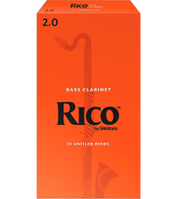 Rico Box of Bass Clarinet Reeds