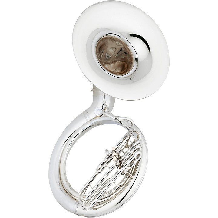 Eastman marching BBb silver sousaphone
