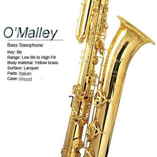 The O'Malley "BEAST" Bass Saxophone