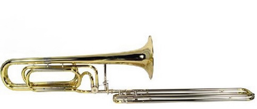 The O'Malley Bb Double Slide Contrabass Trombone from O'Malley Musical  Instruments